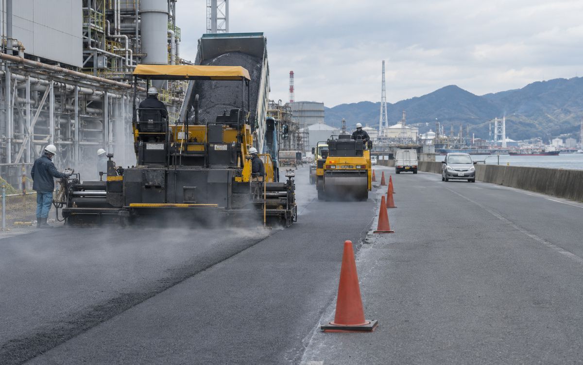 構内道路 舗装補修（イメージ写真）